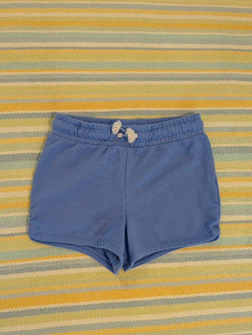 🛍️ BUNDLE ONLY • Girl's Cat & Jack blue knit shorts size 6/6x